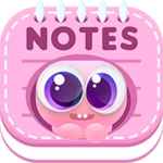 Logo of My Cute Sticky Notes on Homescreen android Application 